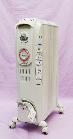 Amazon | デロンギ DeLonghi オイルヒーター D081569ECF X字型 8枚