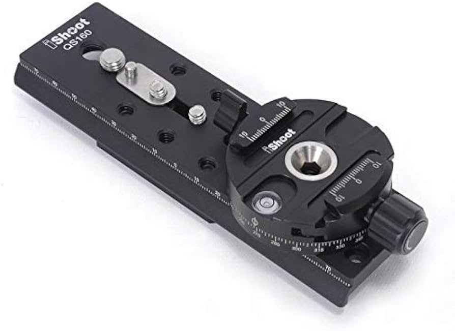 Amazon | 全金属CNC加工のクイックリリースプレートアダプター