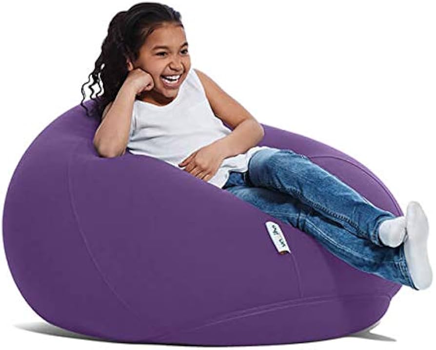 Amazon.co.jp: Yogibo Drop ヨギボー ドロップ パープル ビーズソファ