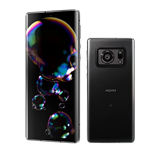 Amazon | SHARP SIMフリースマホ AQUOS R6 ブラック | スマートフォン