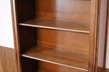 Amazon｜イタリア製 ブックケース 本棚 象嵌 完成品 ブラウン 木製