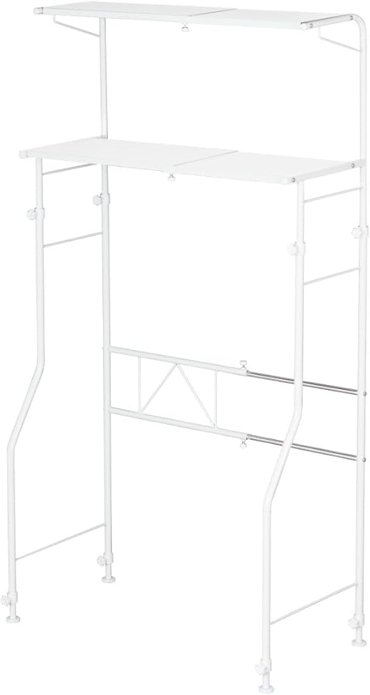 Amazon｜川口工器 ランドリーラック 洗濯機ラック 段差 防水パン 設置