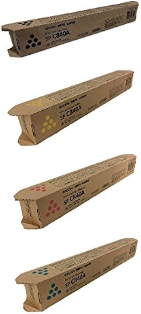 Amazon.co.jp：Ricoh 4色トナーカートリッジコンプリートセット Aficio