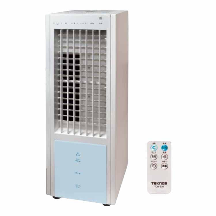 Amazon | TEKNOS リモコン冷風扇 ホワイト TCW-020 | kaden | 冷風扇