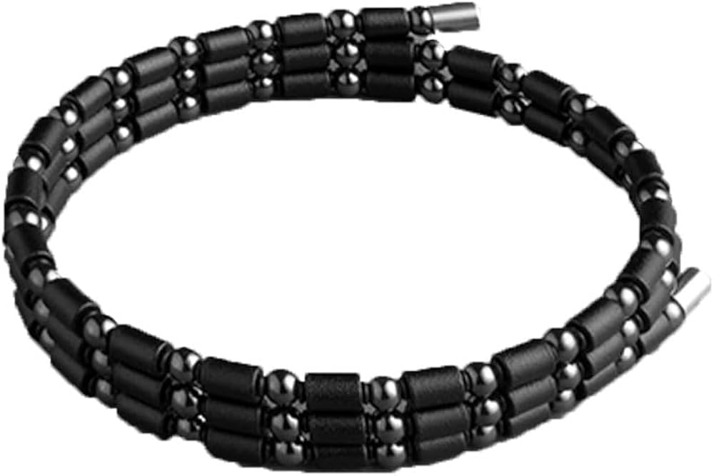 Amazon | [COREFORCE] コアフォース ループ ブラック ブレスレット