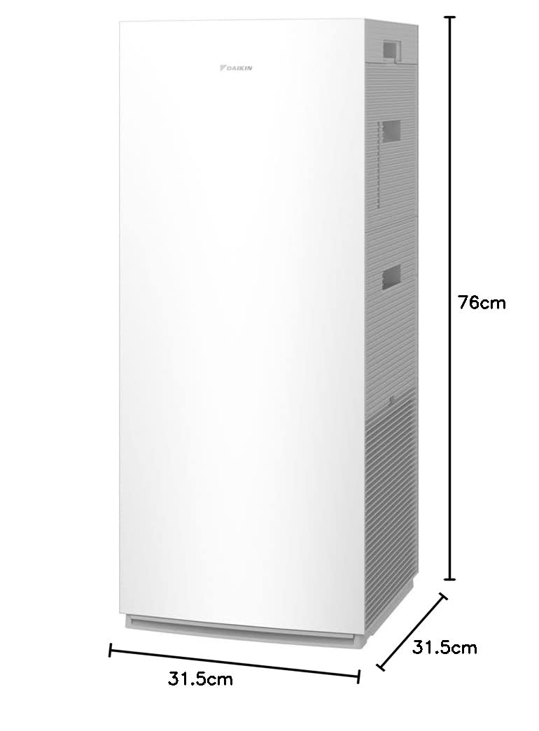 Amazon.co.jp: ダイキン 加湿 空気清浄機 MCK70Y-W 31畳 ホワイト