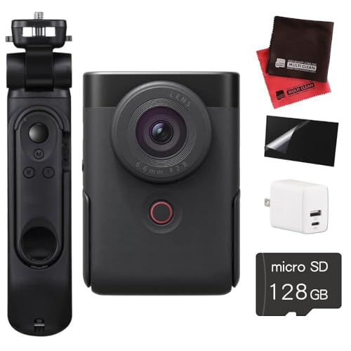 Amazon | キヤノン vlogカメラ ビデオカメラ PowerShot V10 ブラック