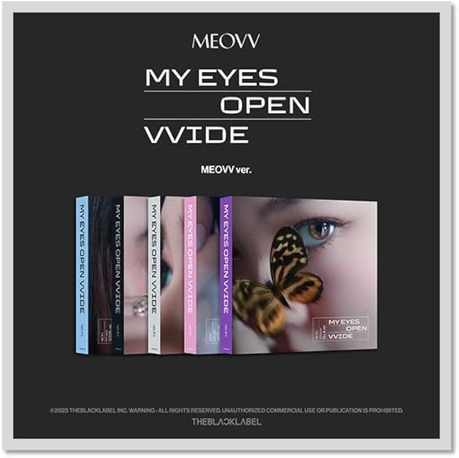 Amazon.com: MEOVV MY EYES OPEN VVIDE [Meovv Ver.] 1st EP Album