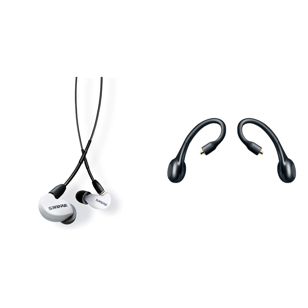 Amazon.co.jp: SHURE イヤホン AONIC 215 有線 マイク付き SE215DYWH+