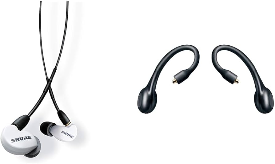 Amazon.co.jp: SHURE イヤホン AONIC 215 有線 マイク付き SE215DYWH+
