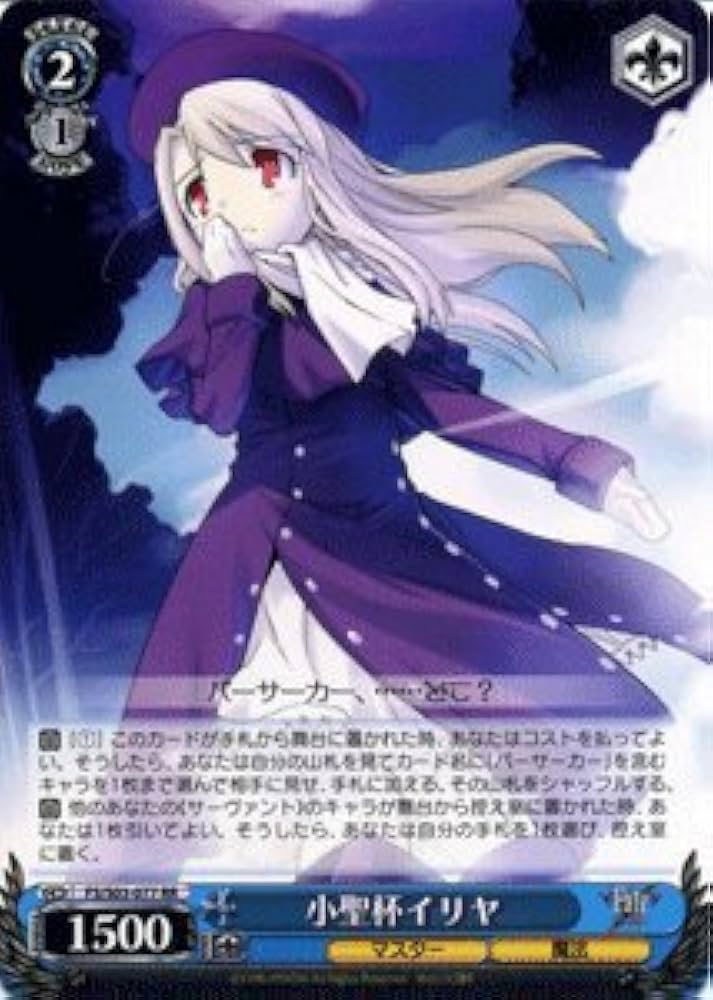 Amazon.co.jp: ヴァイスシュヴァルツ 小聖杯イリヤ ダブルレア FS/S03