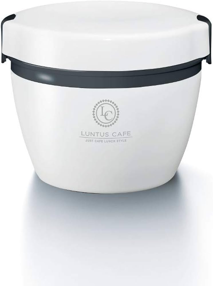 Amazon｜ランタスカフェ丼ランチHLB-CD800 ホワイト｜保温ランチジャー