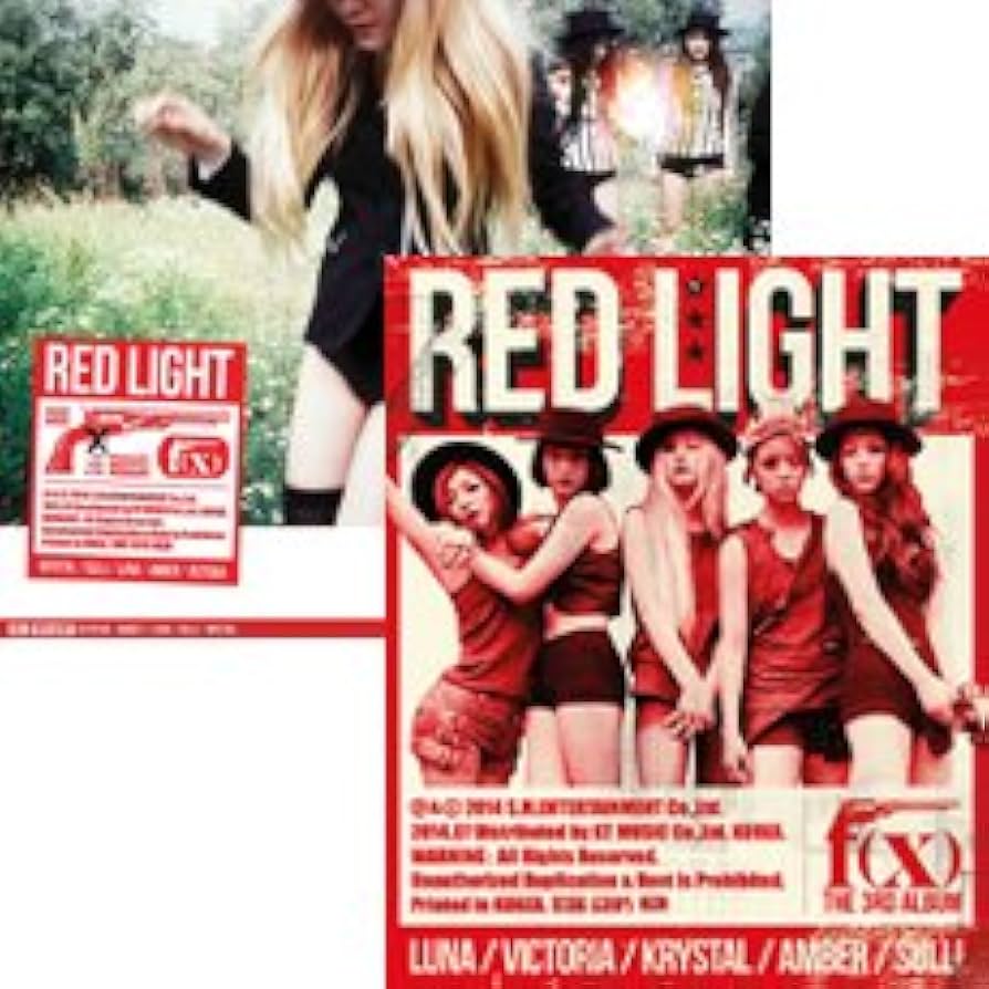 KPOP,f, Red Light , The 3rd Album : f(x): Amazon.fr: CD et Vinyles}