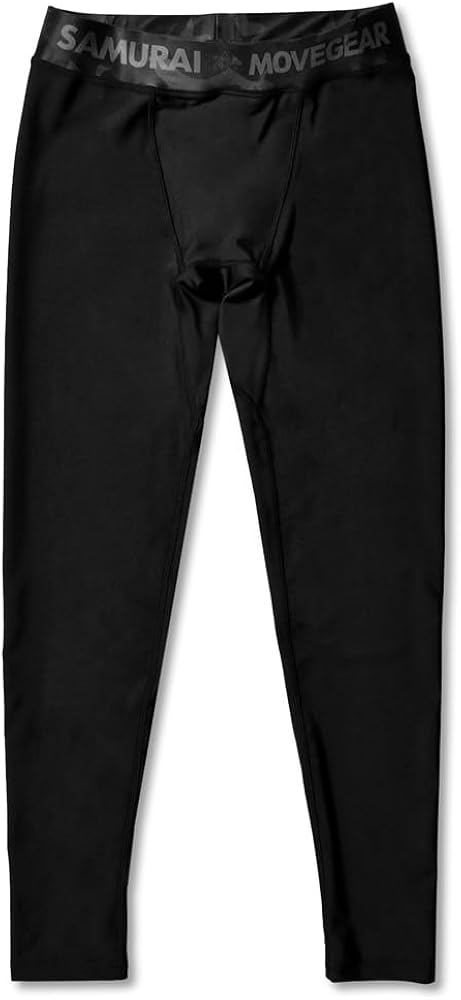 トレーニング用 ショートスパッツ（黒3L) 【サムライムーブギア