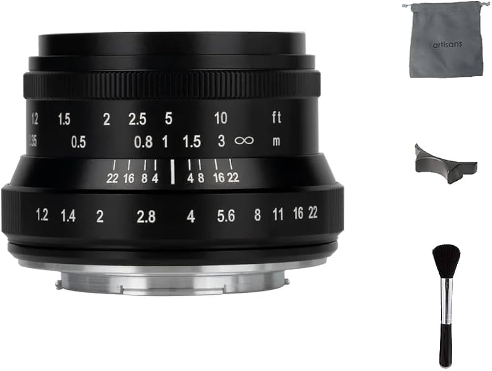 Amazon.co.jp: 7artisans 35mm F1.2 II APS-Cフォーマット、大口径