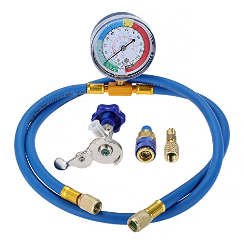 Amazon.co.jp: HZ-MONSTAR R12 R134a カーエアコン ガスチャージキット