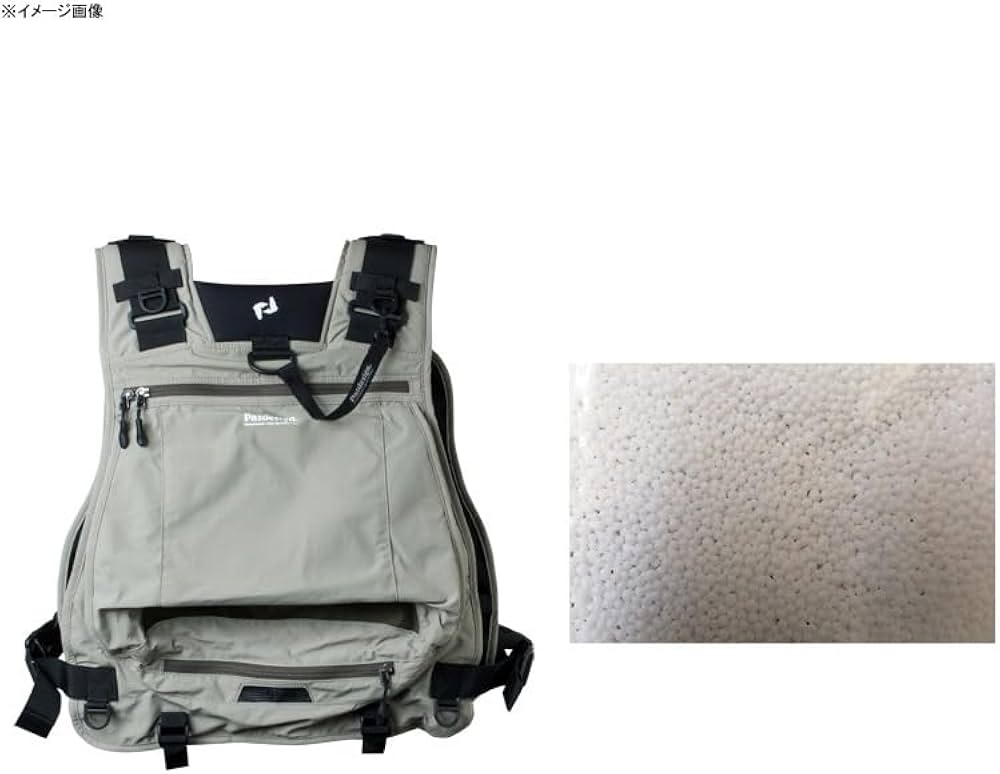 Amazon | パズデザイン FTGストリームベストII ZFV-029 オリーブ F