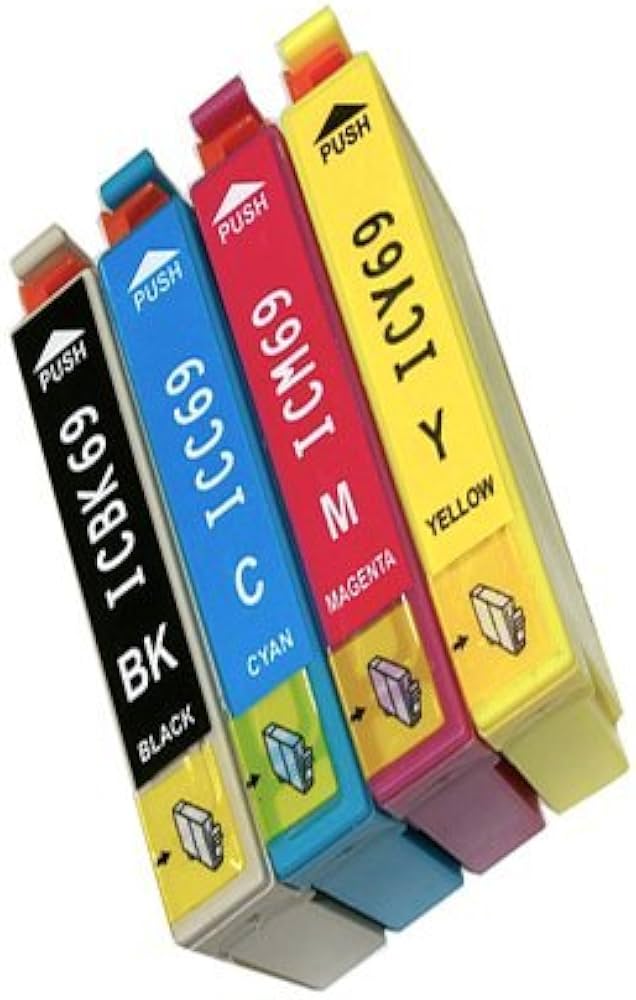 Amazon.co.jp: PX-505F インク エプソン プリンター IC69 4色セット