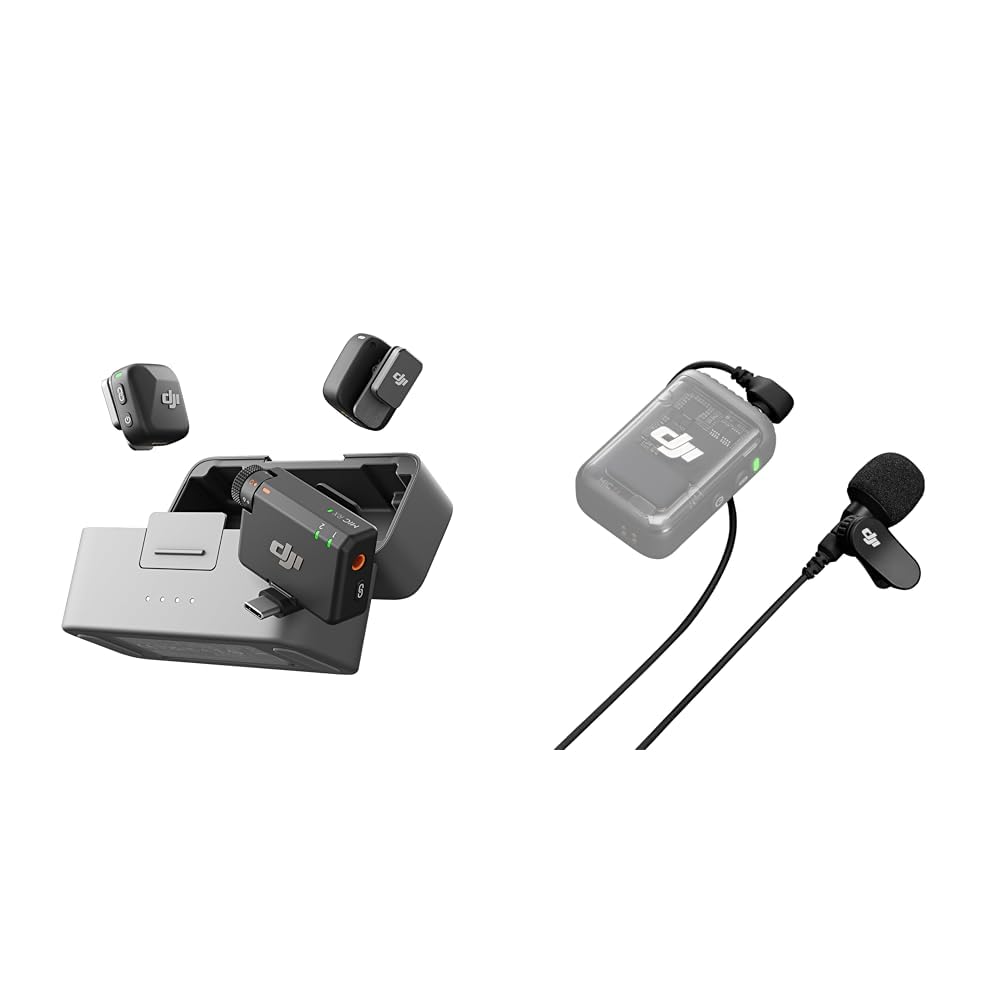 Amazon.co.jp: 【セット買い】DJI Mic Mini(2 TX + 1 RX + 充電ケース