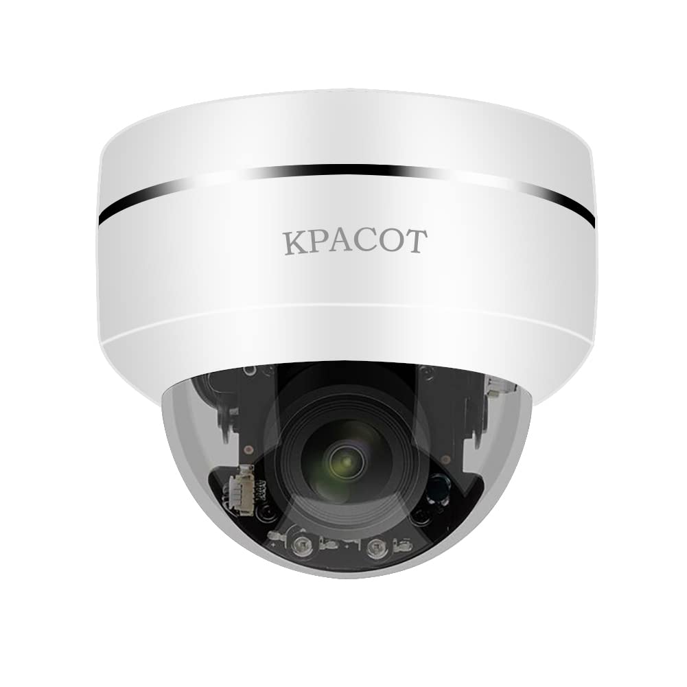 Amazon.co.jp: 【5倍光学ズーム・自動追跡】KPACOT 防犯カメラ 有線