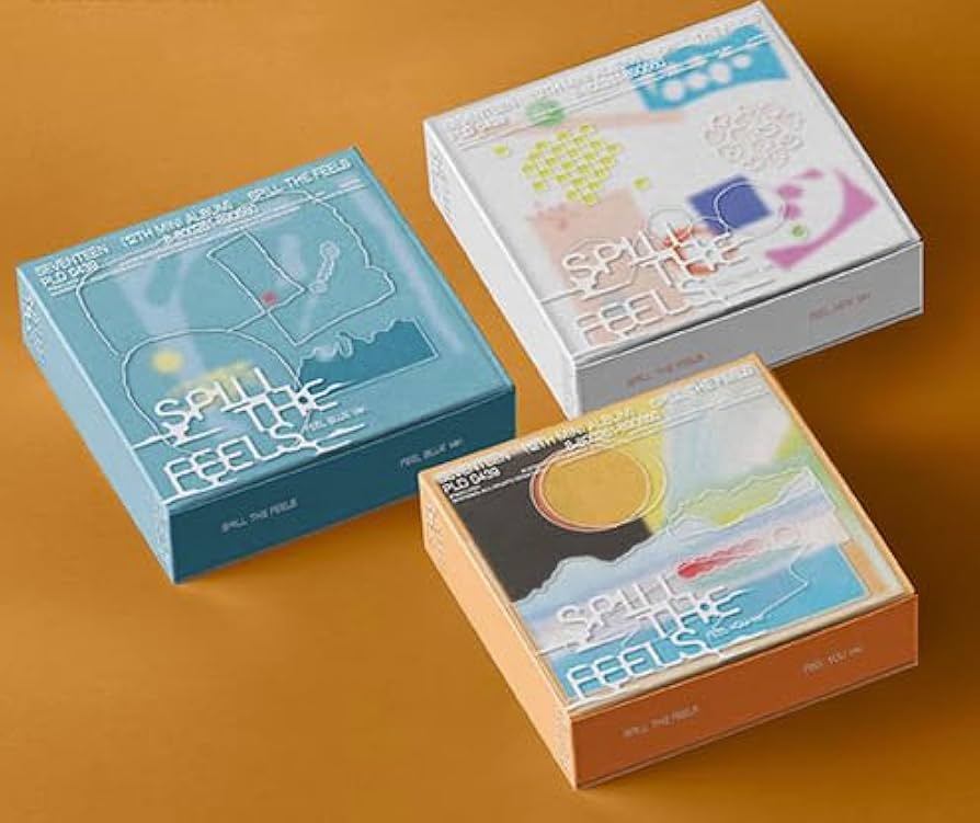 Amazon.com: SEVENTEEN SPILL THE FEELS 12th Mini Album Standard