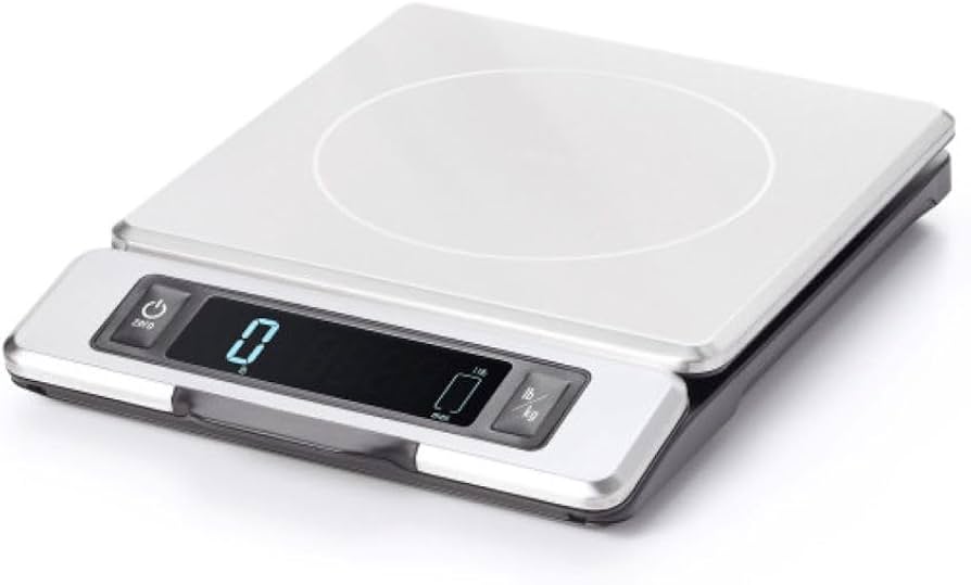 Amazon.com: OXO Good Grips 11-Pound Stainless Steel Kitchen Scale