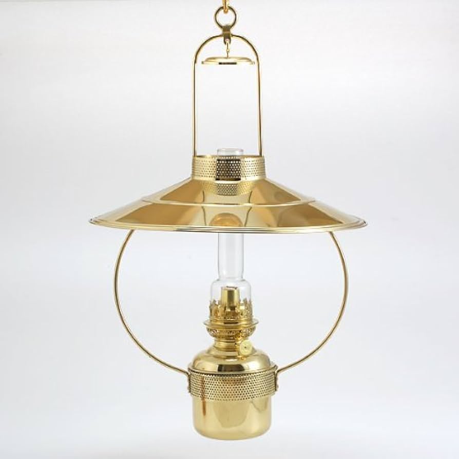 Amazon.co.jp: (DIL8209)(キャビンランプ-14) 真鍮製 船舶燈オイル