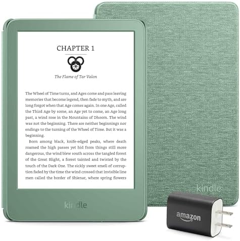 Amazon.com: Kindle Essentials Bundle including Kindle (2024