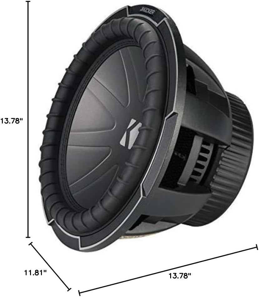 KICKER CompQ12 Qクラス 12インチサブウーファー 取扱説明書
