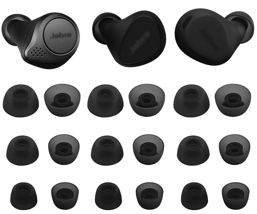 Amazon.com: ALXCD Ear Tips Compatible with Jabra Elite 8 Elite 10