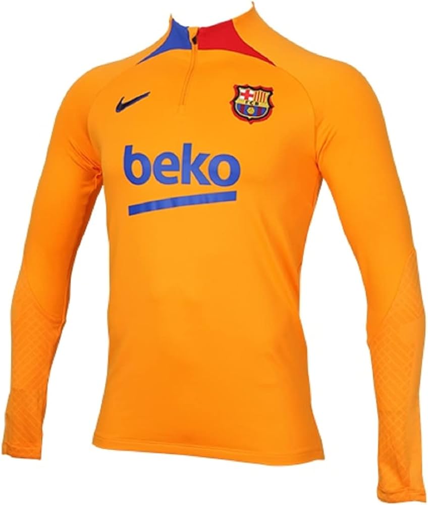 Amazon | NIKE ナイキ FC バルセロナ ストライク サッカードリルトップ