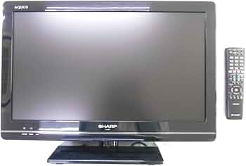 Amazon | シャープ 22V型 ハイビジョン 液晶テレビ ブラック AQUOS LC