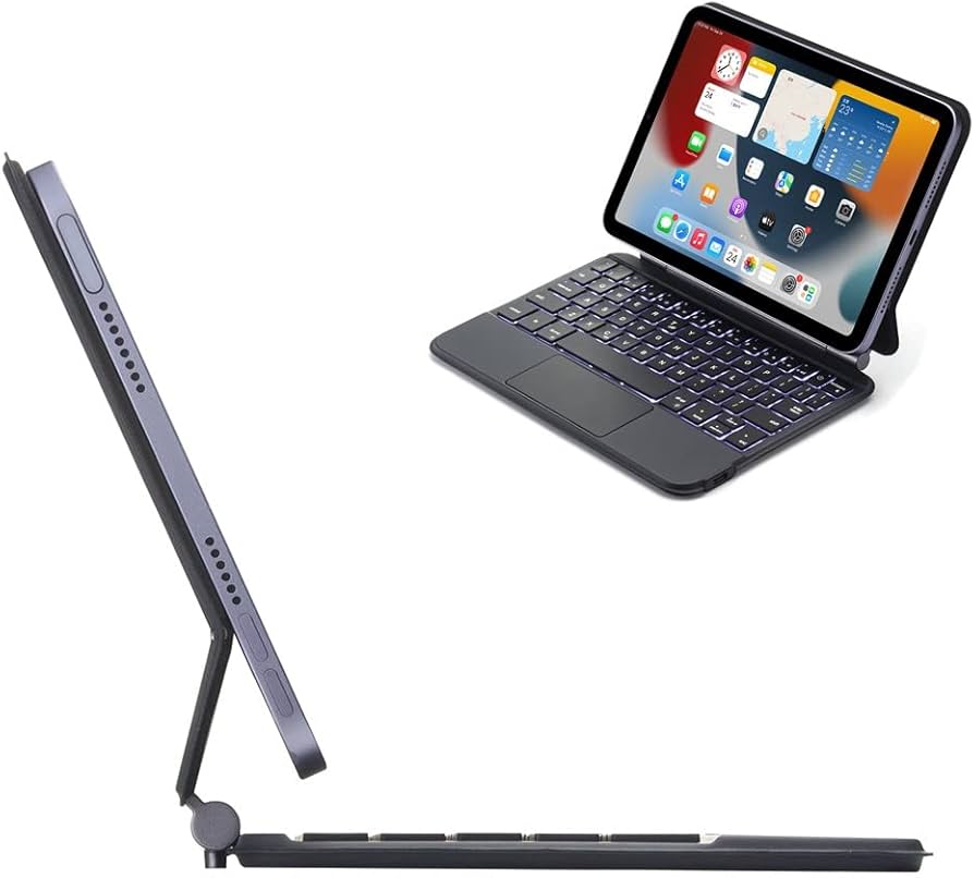 Amazon | マグネット式 iPad Mini6 キーボードケース タッチパッド付き