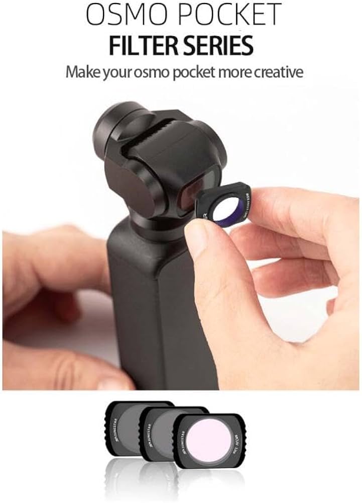 Amazon | DJI Pocket 2/OSMO POCKET 専用 ND/PLレンズフィルターND-PL
