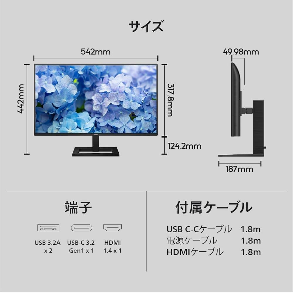 Amazon.co.jp: 【Amazon.co.jp 限定】PHILIPS 液晶TypeCディスプレイ