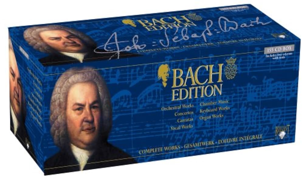 Amazon.com: Bach Edition: Complete Works (155 CD Box Set): CDs y