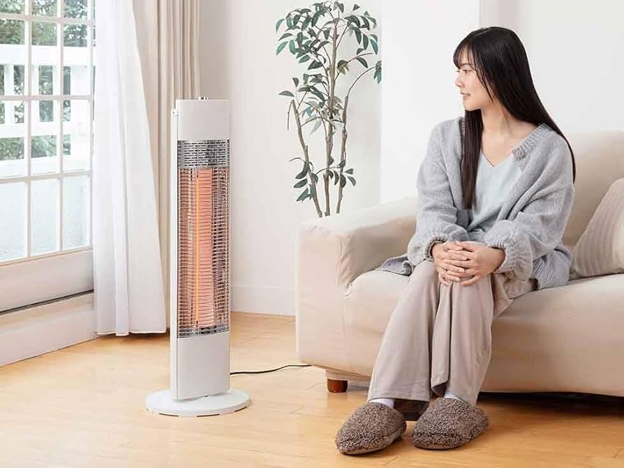 Amazon | コイズミ カーボンヒーター 900/700/500/300W オフタイマー