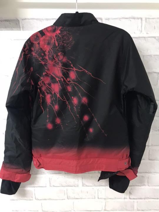 Amazon.co.jp: スノーボードウエアGACKT コラボ LARGE ROUGE ET NOIR