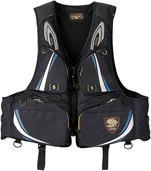Amazon | [サンライン] 釣具 フローティングベスト メンズ ブルー