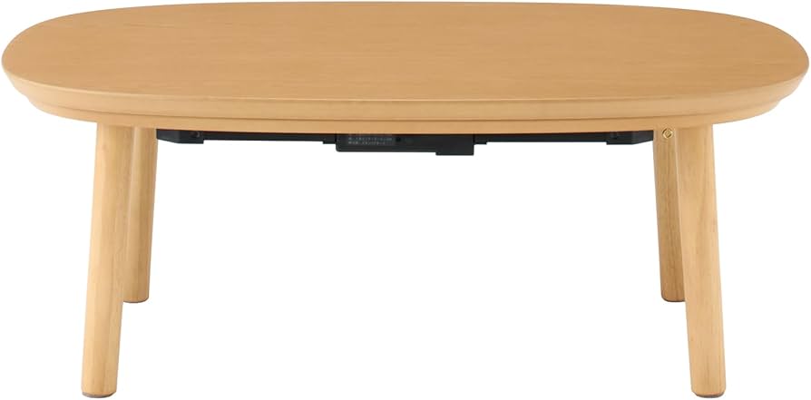 Amazon | 無印良品 こたつにもなるローテーブル ナチュラル 小 幅72