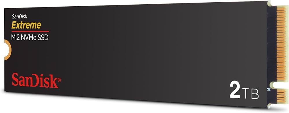 Amazon | SanDisk Extreme 2TB M.2 NVMe SSD 内蔵SSD PCIe Gen4.0 最大
