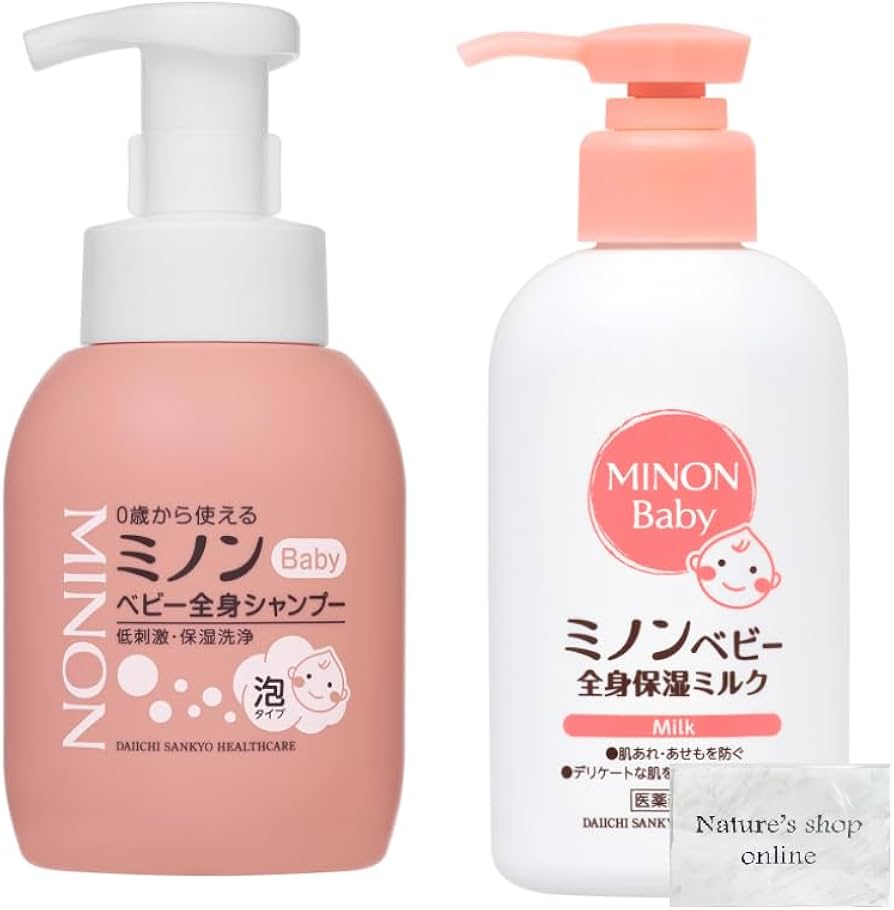 Amazon.co.jp: MINON(ミノン) ベビー全身シャンプー 泡タイプ 350mL