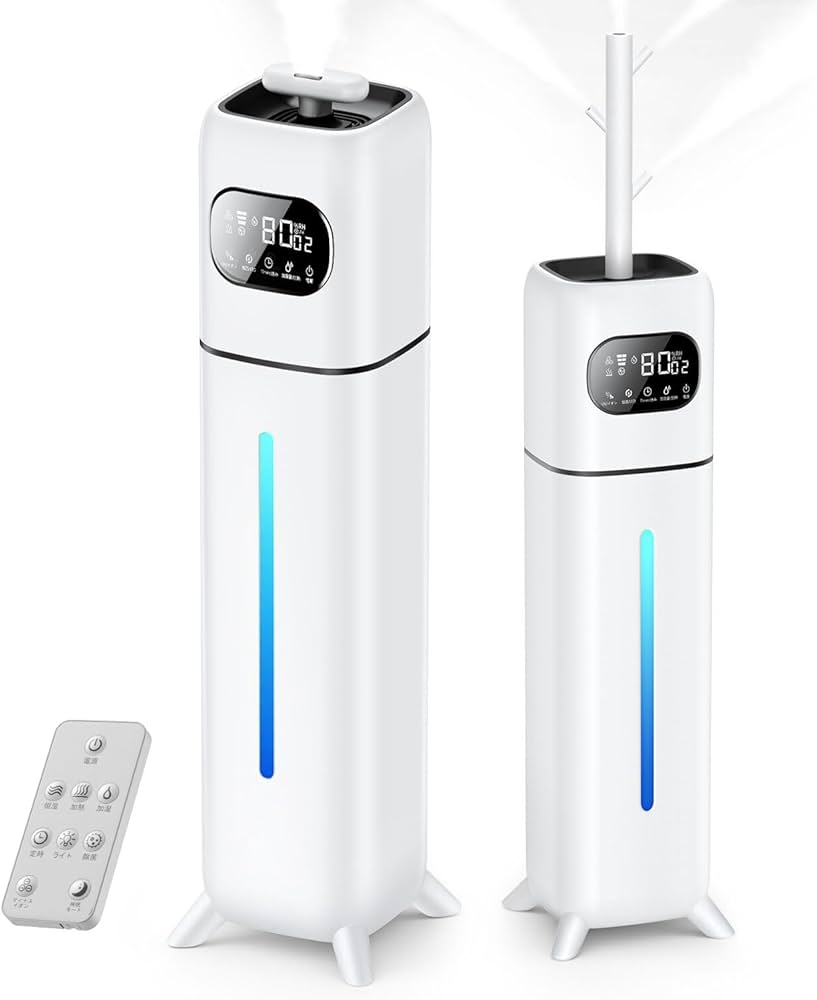 Amazon.co.jp: 加湿器 【10L大容量・多重除菌浄化 加熱式×超音波式