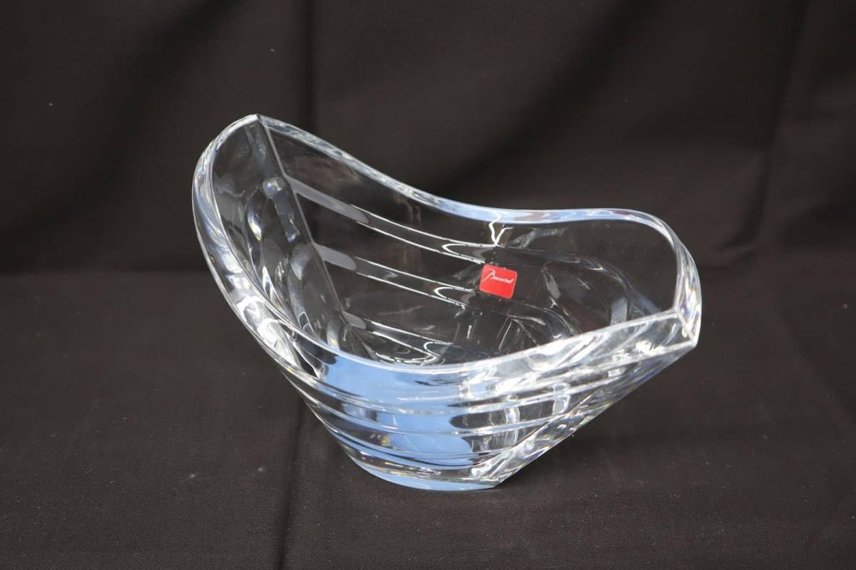 Amazon.co.jp: 資産家収蔵｜WAVE ウェーブ ベース 花器｜Baccarat