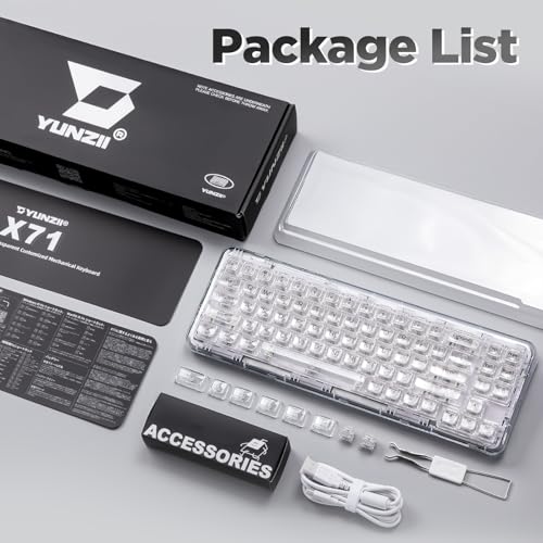 YUNZII - X71 メカニカルゲーミングキーボード の評価 | SHOPSTAFF