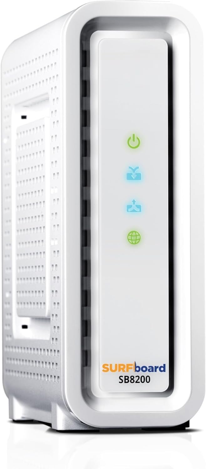 Amazon.com: SB8200 Cable Modem Fast DOCSIS 3.1 1 Gbps Max Internet