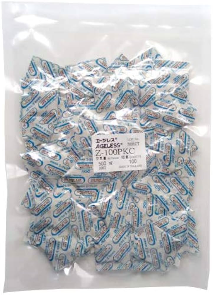 Amazon.co.jp: (エージレス) Z-100PKC 低水分用脱酸素剤 （100個×1袋