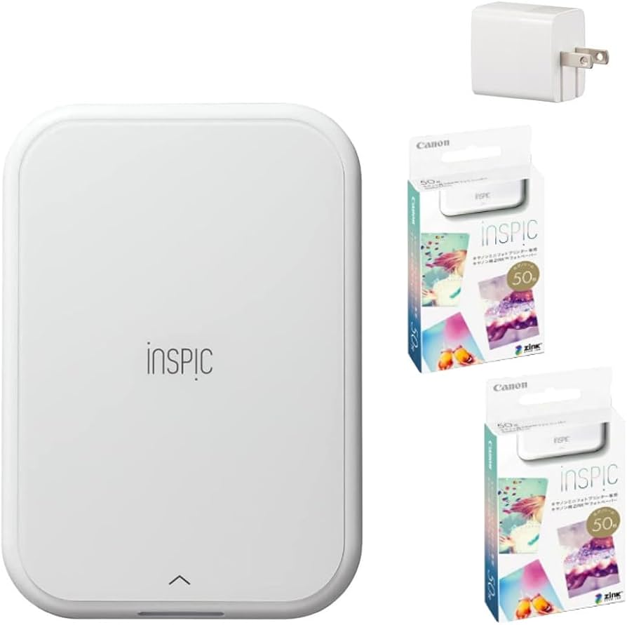 Amazon.co.jp: キヤノン フォトプリンタ スマホ用 iNSPiC PV-223