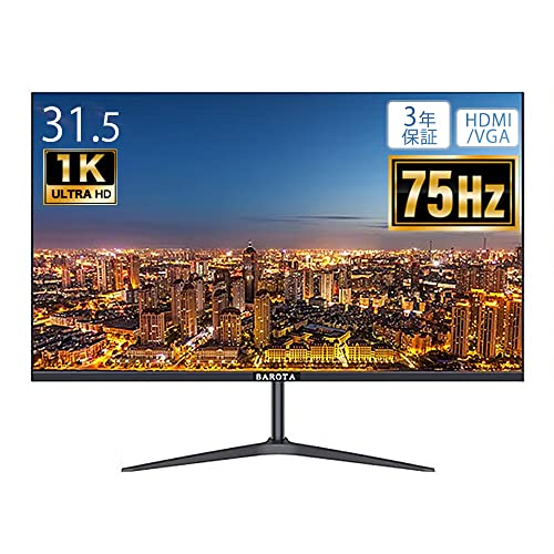 Amazon.co.jp: BAROTA ディスプレイ 31.5インチ 液晶モニター フルHD