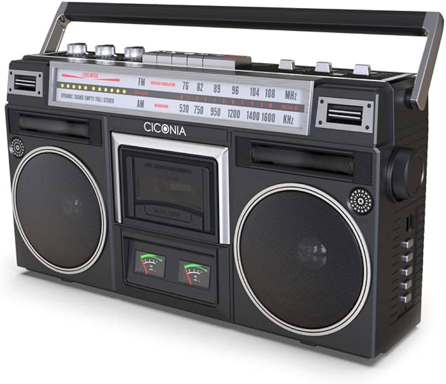 Amazon.co.jp: CICONIA クラシカルラジカセ TY-2111 ラジカセ レトロ